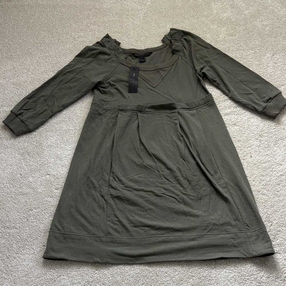 NWT Marc by Marc Jacob’s Olive Green Women's Dress, Large